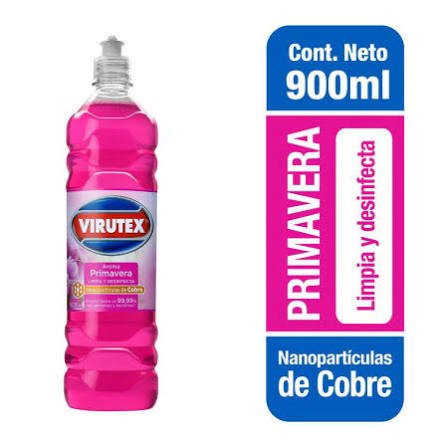 Limpia Piso Virutex Aroma Primavera 900 Ml